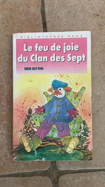 Livre Le feu de joie du clan des 7