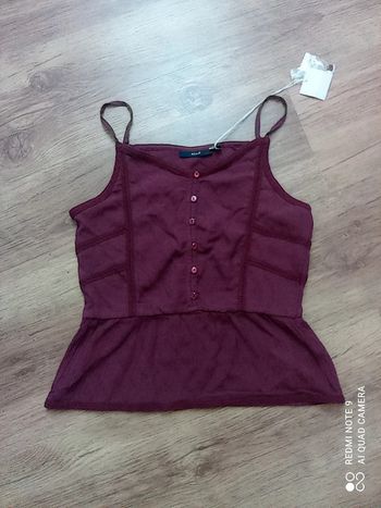 Top voile crêpé fille, Kiabi, taille 12 ans NEUF