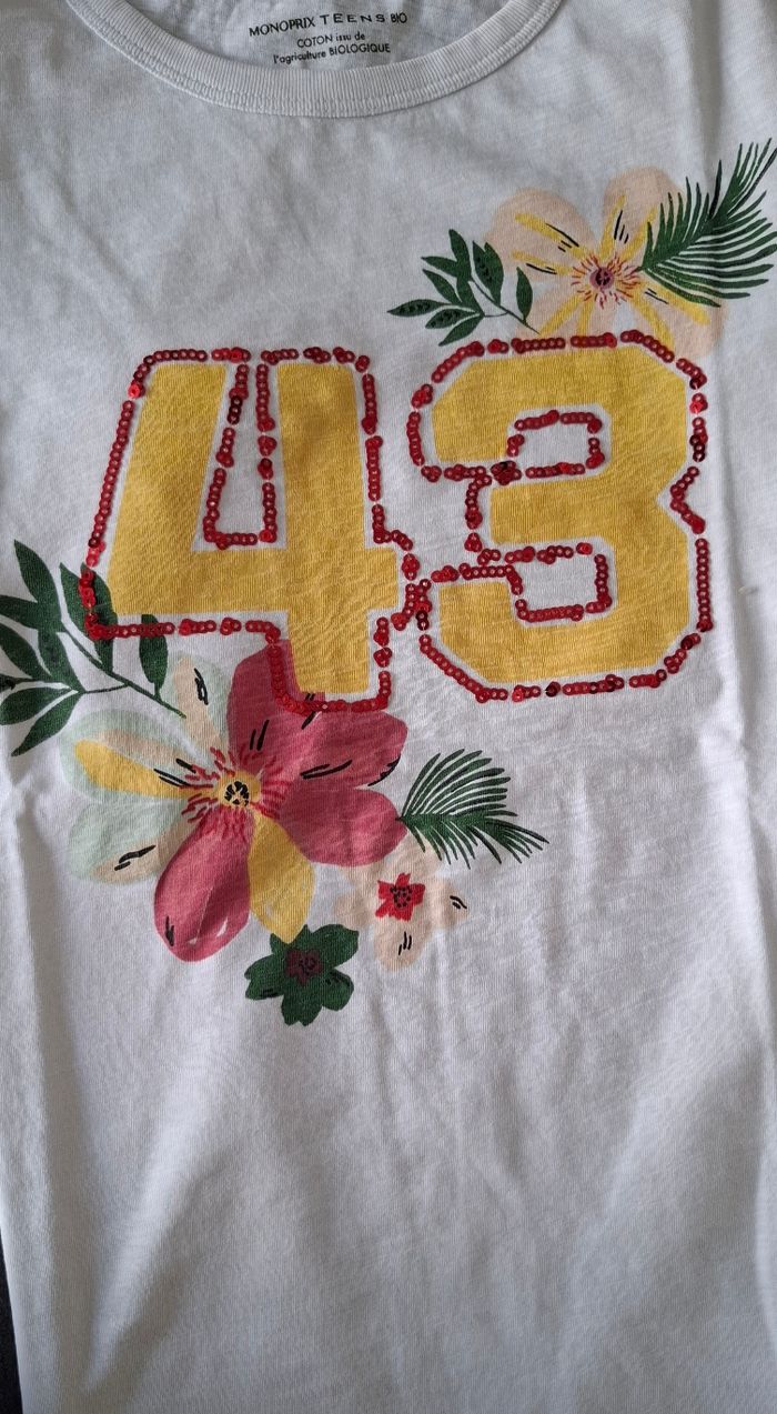 Lot de 4 t-shirts 12/14 ans - photo numéro 7