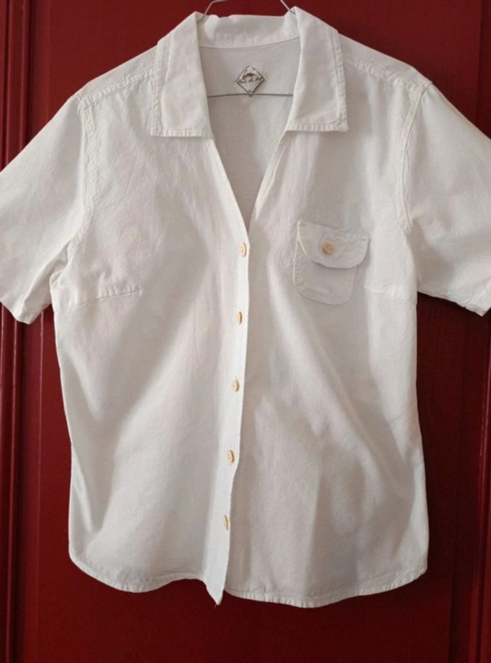Chemise Blanc du Nil t.40 100% coton