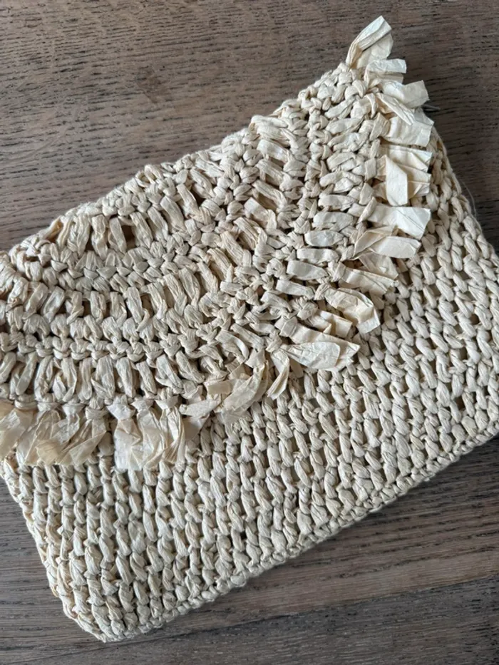 Pochette raphia - photo numéro 2
