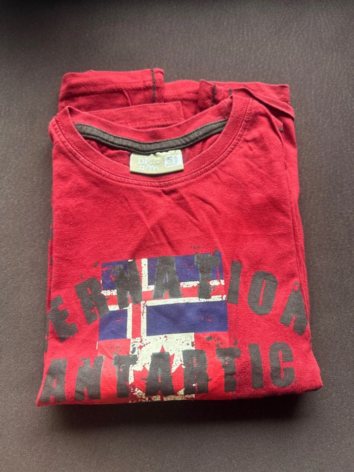 Lot n’1 de 6 t-shirts ML garçon 5 ans - photo numéro 6