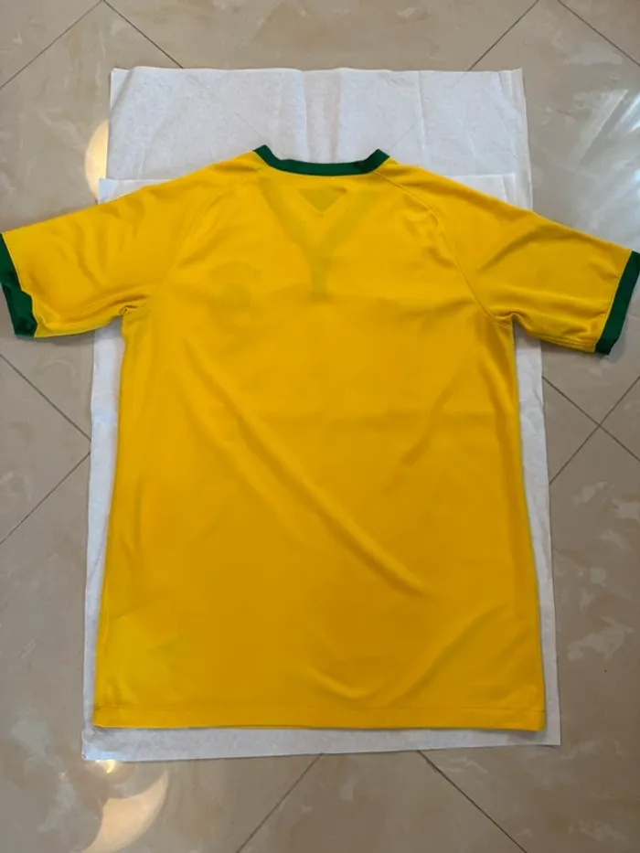 Maillot de foot Nike équipe de Brésil taille 13/15 ans authentique - photo numéro 9