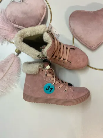 Bottines fille - rose - Neuf - Defacto - Taille 31