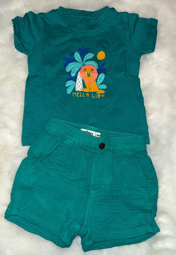 Ensemble bébé été