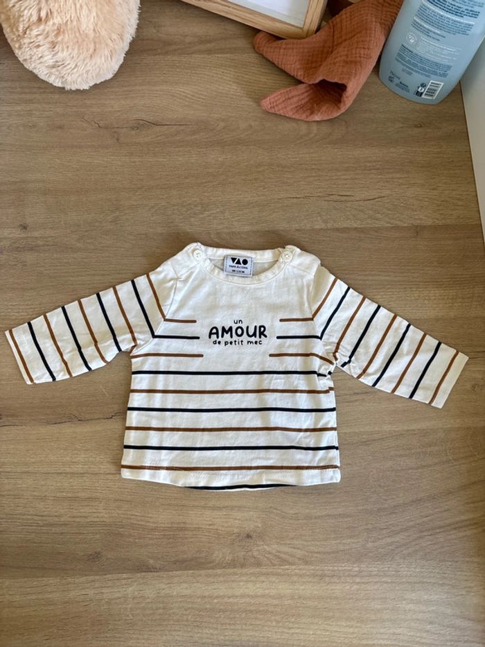 T-shirt manches longues Tape à l’œil
