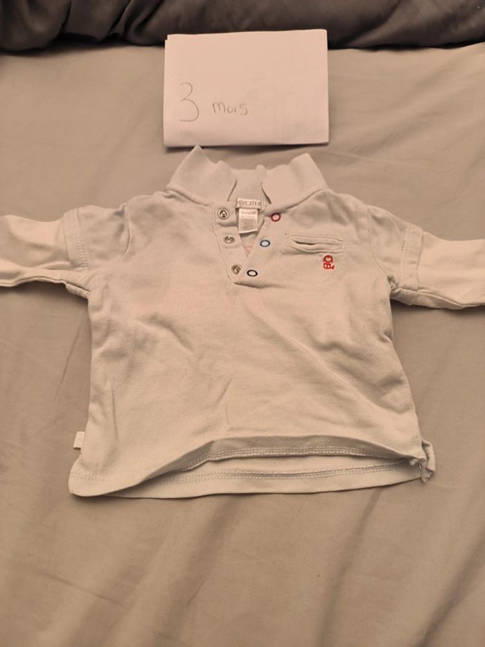 Polo manches longues