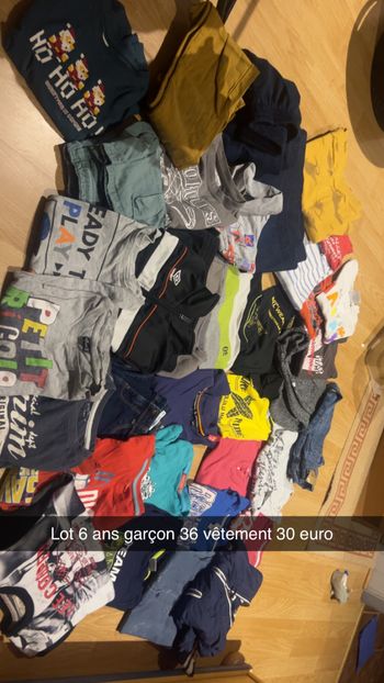 Lot 6 ans 36 vêtement