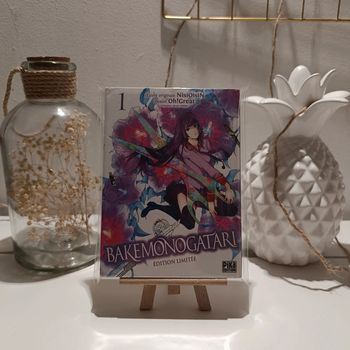 Manga bakemonogatari tome 1 édition limitée