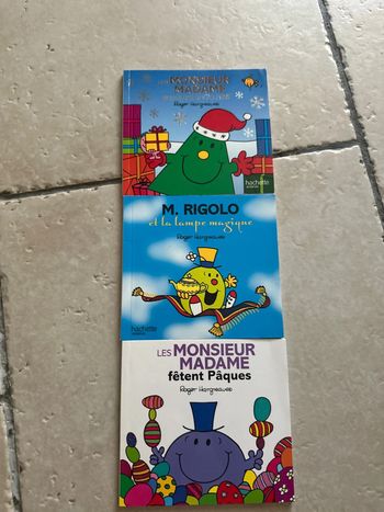 Lot 3 livres Mr et  Madame