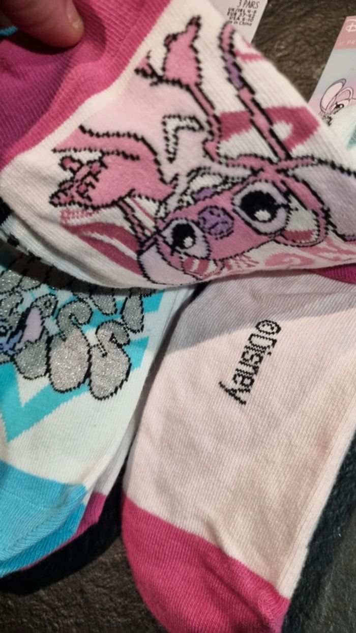 12 paires chaussettes STITCH disney neuves 37 41 - photo numéro 3