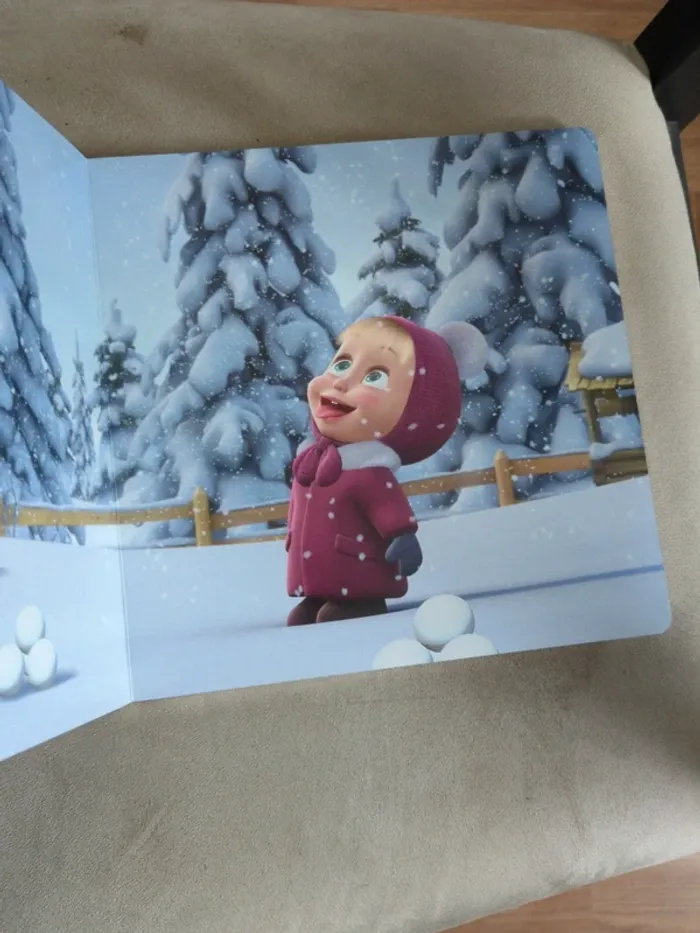 Livre enfant Masha et Michka : Joyeux Noël ! - photo numéro 4