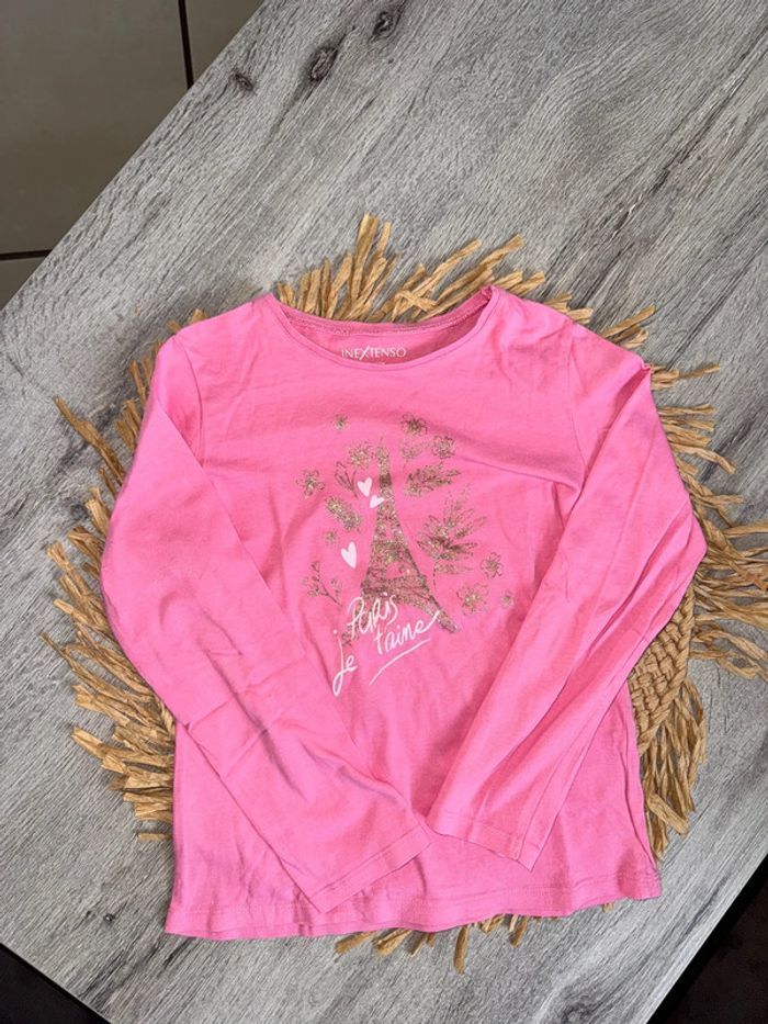 T shirt in extenso 8 ans fille
