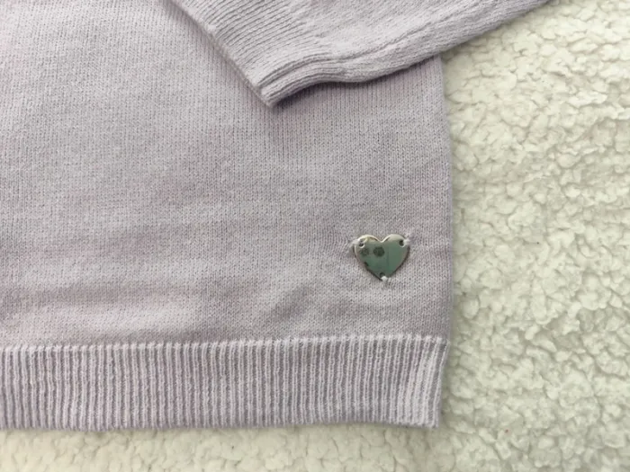 Gilet violet H&M 122/128 = 8 ans neuf - photo numéro 3