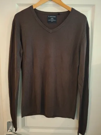 Pull fin homme