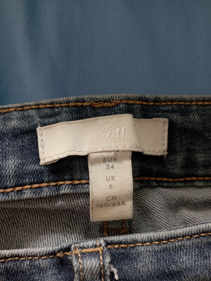 Jean skinny bleu - photo numéro 2