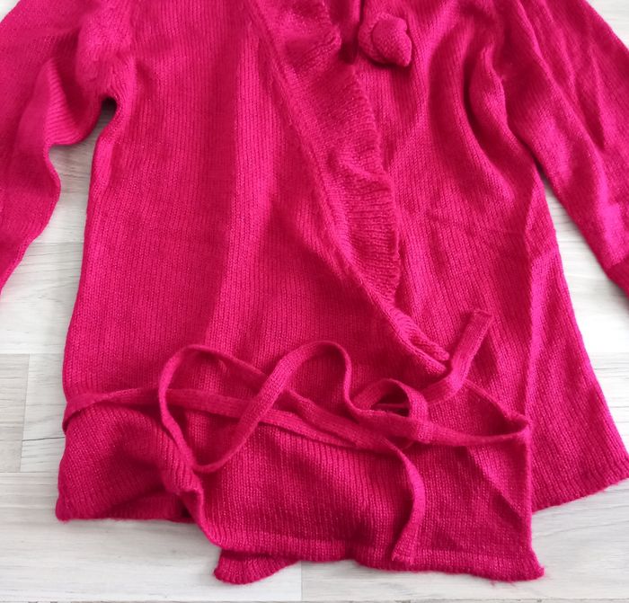 Gilet femme bordeaux Basic One taille M - photo numéro 3