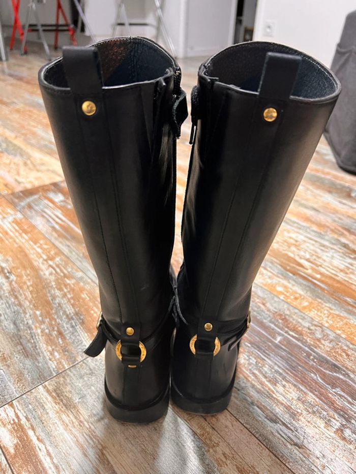 Bottes cavalières cuir noir 37 Ubik - photo numéro 4