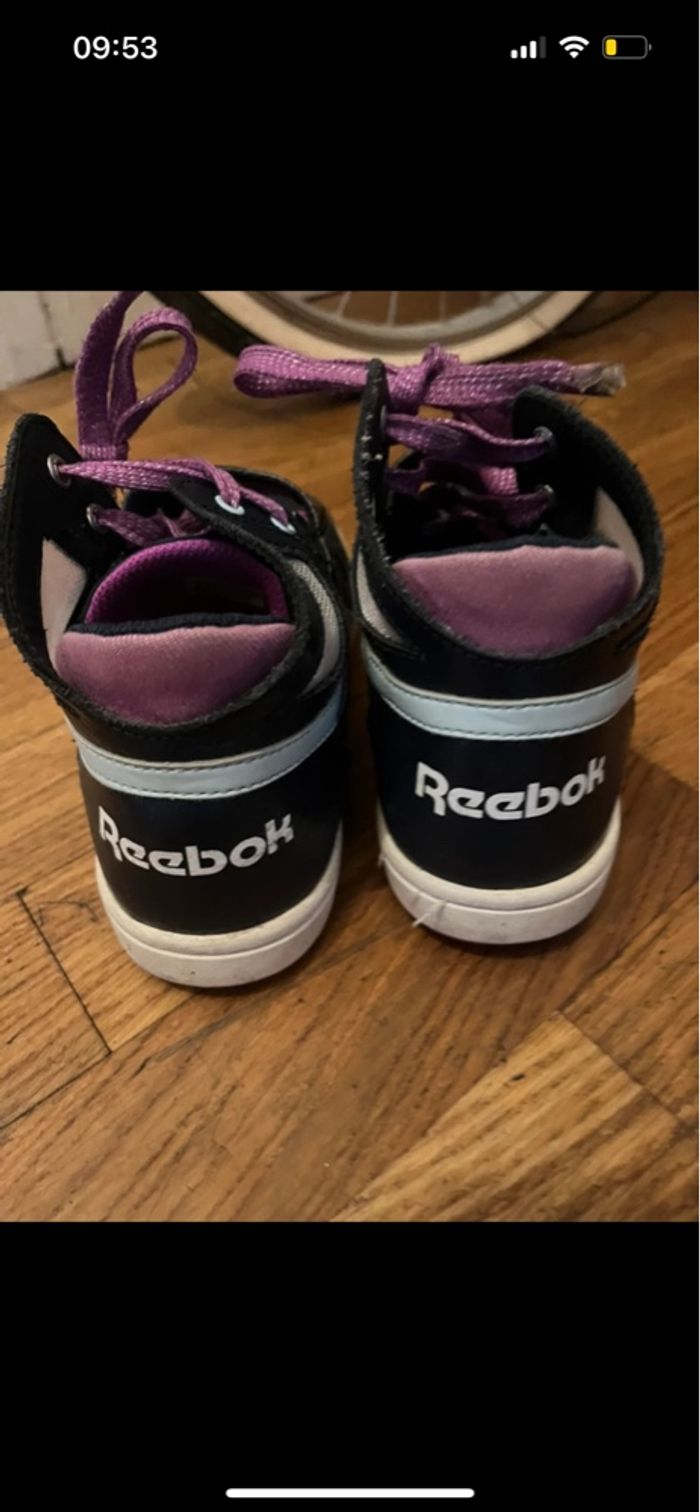 Basket REEBOOK  cuir taille 35 - photo numéro 3