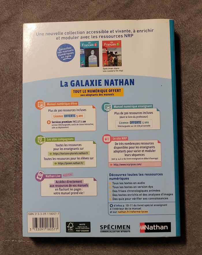 Français Seconde - Collectif Antoni Et Alii - photo numéro 2