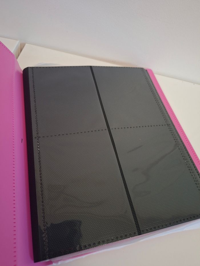 Album ROSE de rangement pour 160 cartes pokemon / lorcana de qualité premium - photo numéro 2