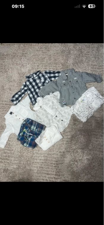 Lot vêtements 6 mois 