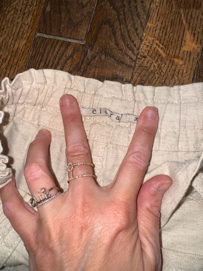 Short Elora  Taille 34 Coton et lin - photo numéro 3