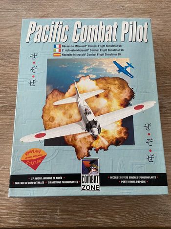 Pacific combat pilot pc big box vintage
