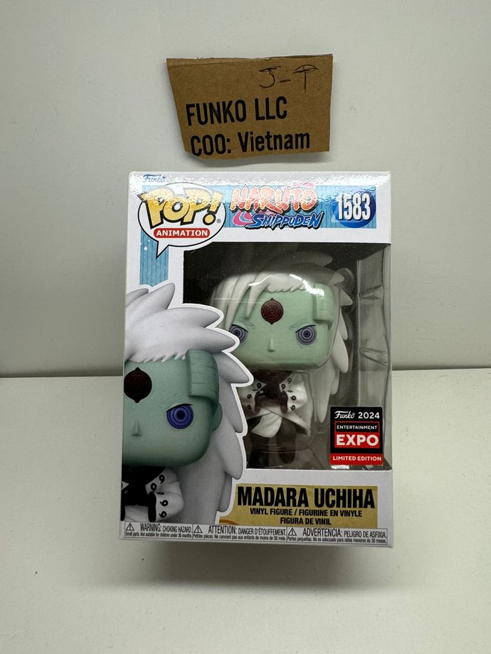 Funko Pop Naruto Shippuden 1583 – Madara Uchiha – 2024 Entertainment Expo Limited Edition – Figurine