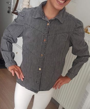 Chemise noir 10 ans h&m