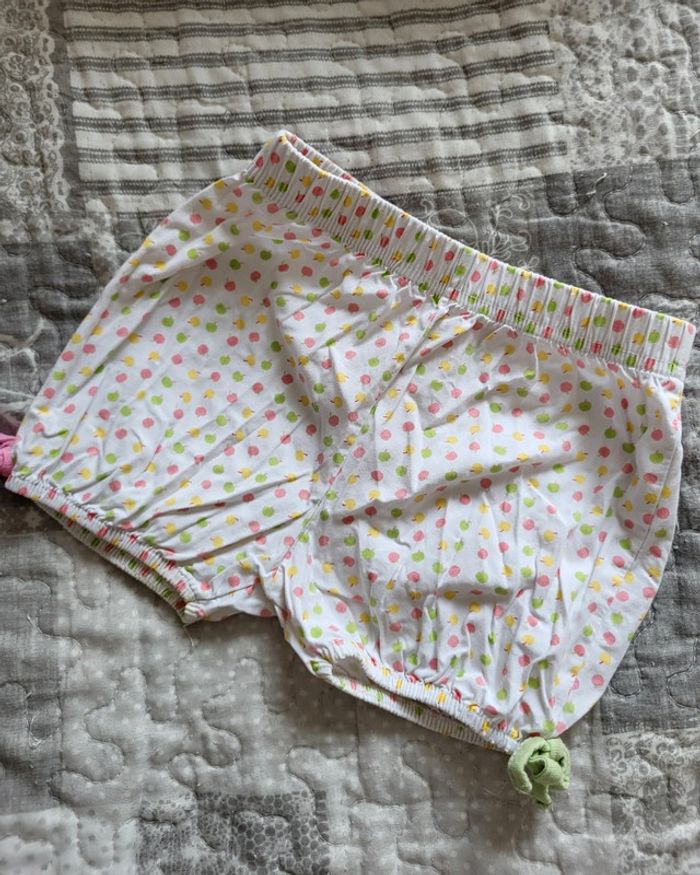 Short à motif pomme 12 mois