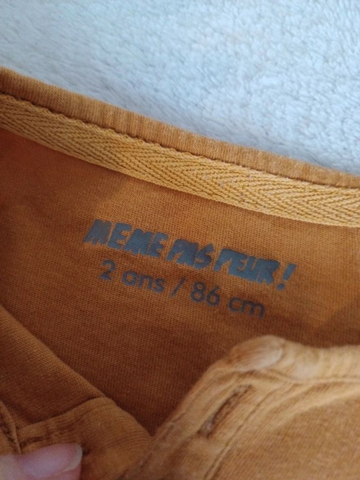 T-shirt marron clair 2 ans - photo numéro 2