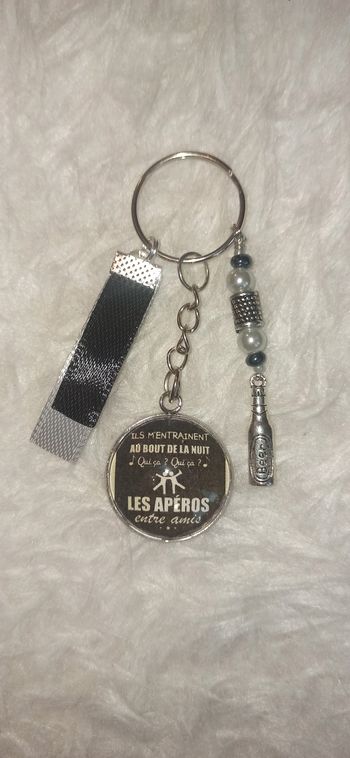 Porte clé humour apéro