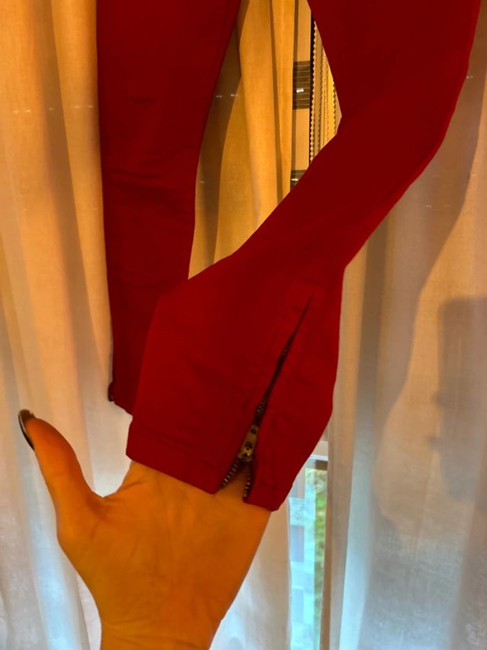 Jeans rouge - photo numéro 2