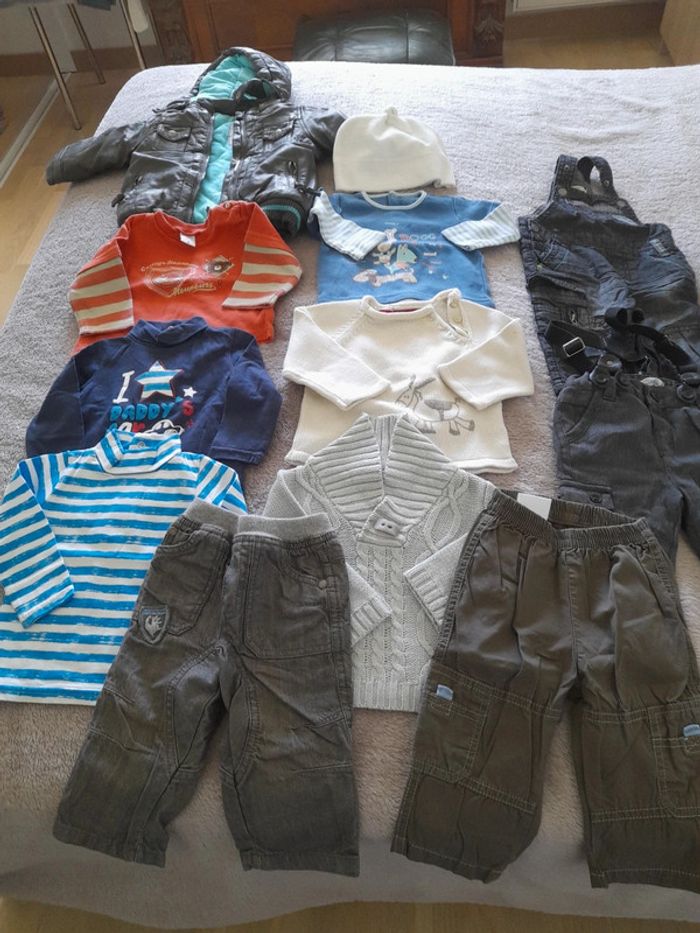 Lot de vêtements garçon taille 6 mois