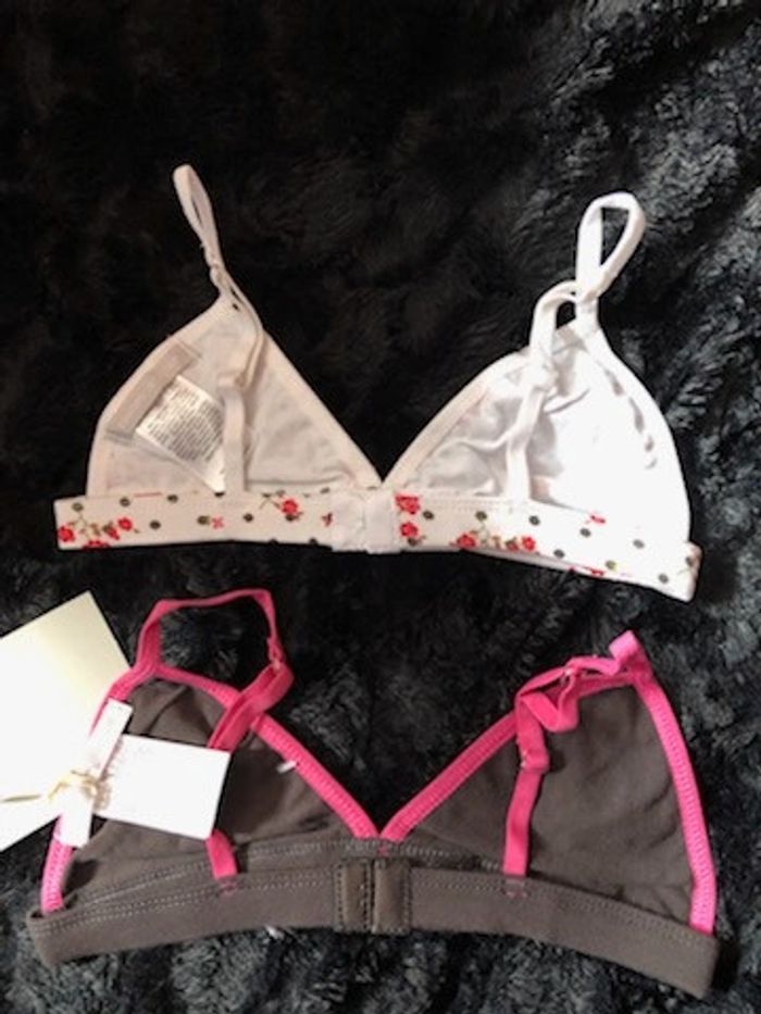 Lot de 2 brassières 6/8 ans - photo numéro 2