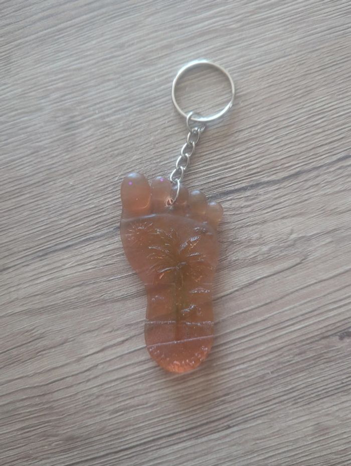 Porte clef pied