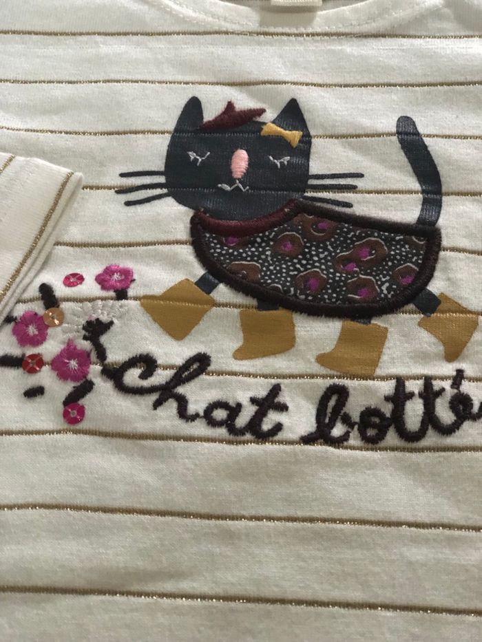 Tee manches longues 3 mois  Du Pareil au Même Neuf - photo numéro 2