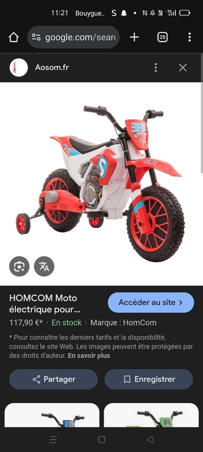 Moto homcom