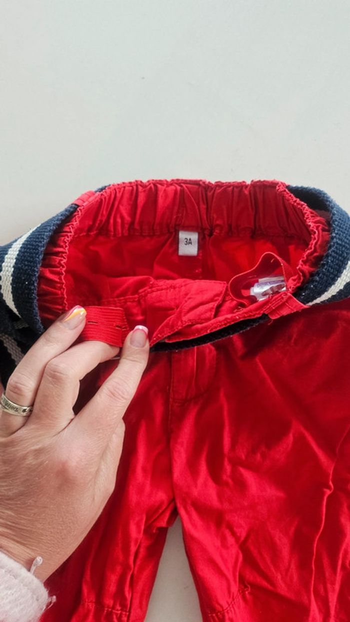 Short garçon rouge - photo numéro 2