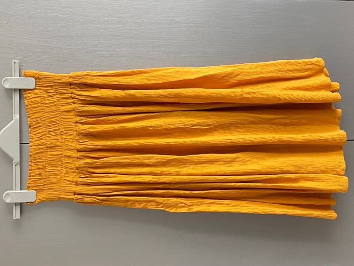 Jupe longue moutarde taille XXS