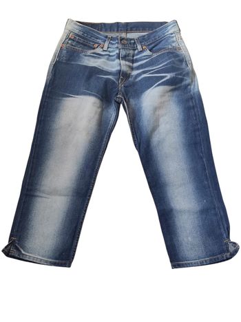 Pantacourt taille basse délavé W20 L22