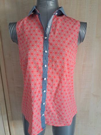 Chemise sans manches cache cache taille 38