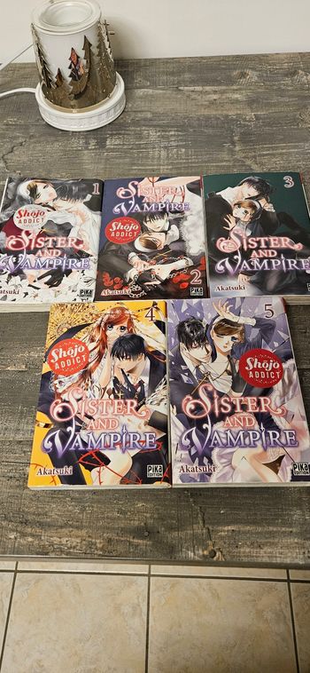 Manga Sister and Vampire – Tomes 1 à 5