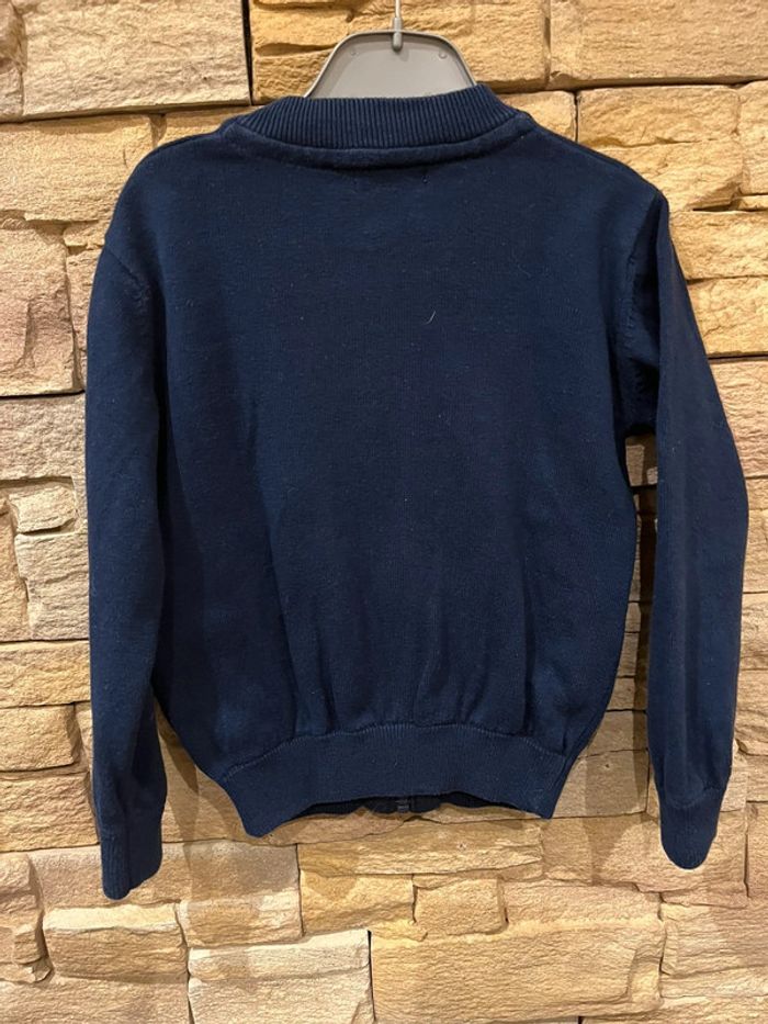 Gilet bleu marine 6 ans - photo numéro 3