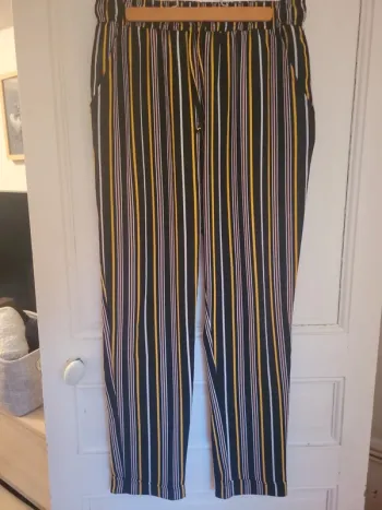 pantalon rayé