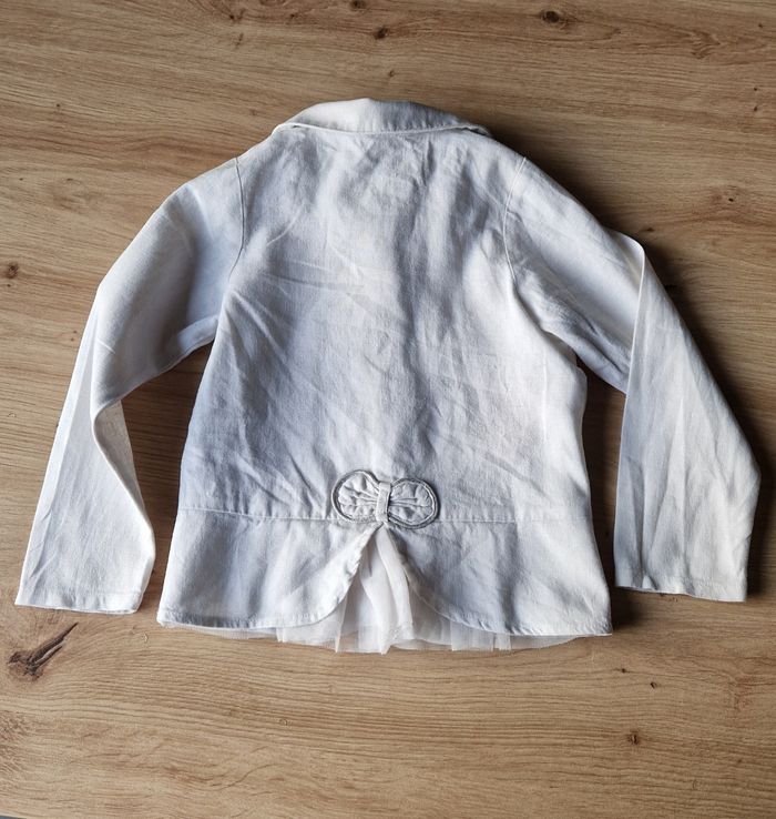 Veste blazer en lin orchestra 3 ans très bon état - photo numéro 3