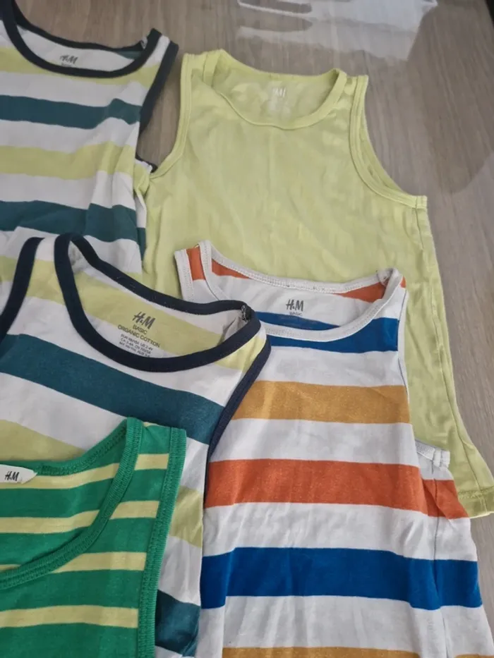 Lot de 7 maillots de corps garçon - photo numéro 3
