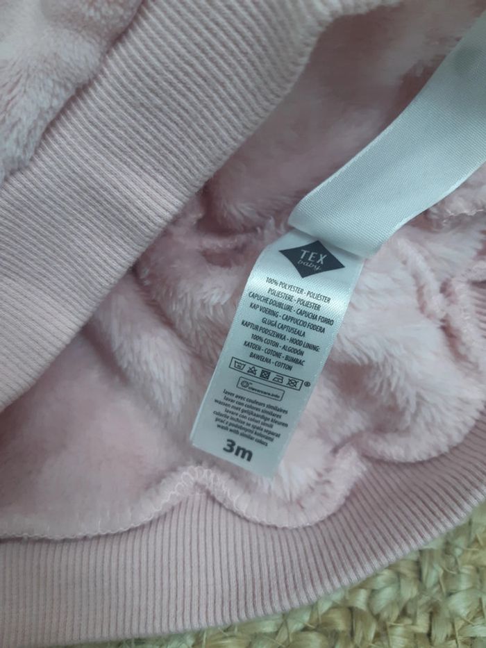 Veste zippée à capuche Tex 3 mois - photo numéro 5