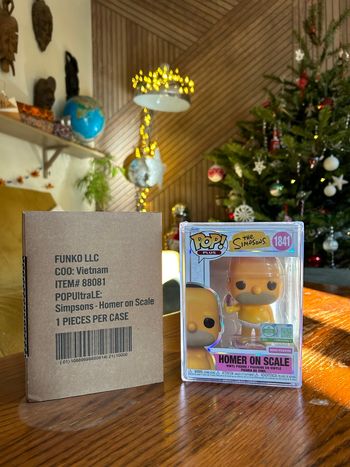 Funko Pop! Homer on Scale n°1841 - avec Pop! Protector